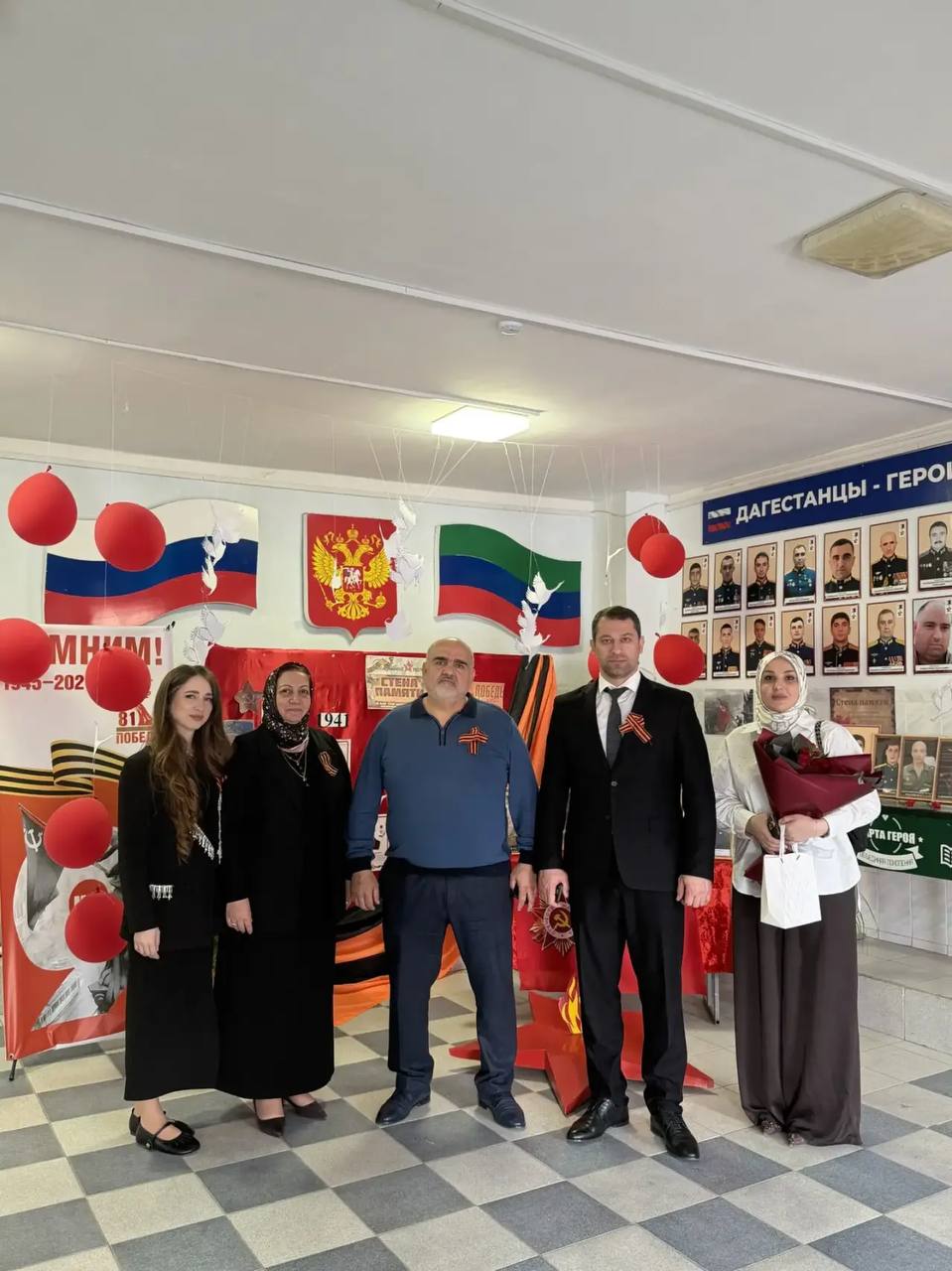 В рамках проекта «Диалог с героями» директор Гуманитарно-педагогического колледжа Шафиев Мурад Магомедович