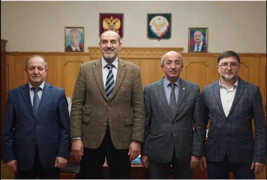 Встреча с врио министра образования и науки Республики Дагестан Яхьей Бучаевым.
